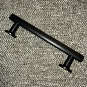 10 Cabinet handles with screws included black Oiled brass OIL RUBBED BRONZE